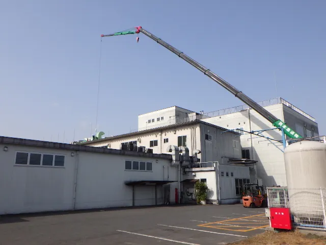 レッカー作業！